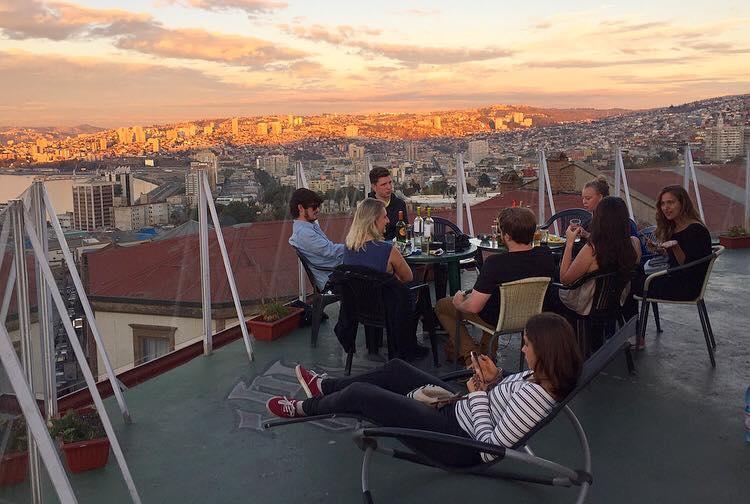 Planeta Lindo Vandrarhem Valparaíso Exteriör bild