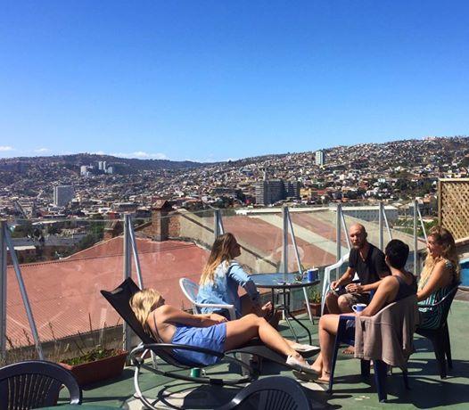 Planeta Lindo Vandrarhem Valparaíso Exteriör bild